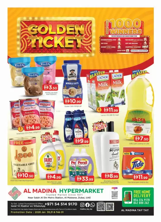 Al Madina catalogue in Fujairah | Exclusive deals and bargains | 2026-01-30T00:00:00.000Z - 2026-02-01T00:00:00.000Z