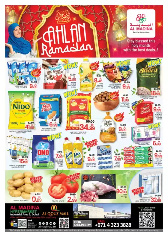 Al Madina catalogue in Ruwais | Top deals and discounts | 2026-02-06T00:00:00.000Z - 2026-02-08T00:00:00.000Z