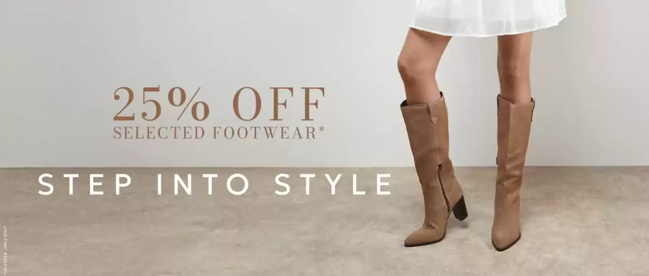 Oasis catalogue in Dubai | 25% Off Selected Footwear* | 2026-02-16T00:00:00.000Z - 2026-02-19T00:00:00.000Z