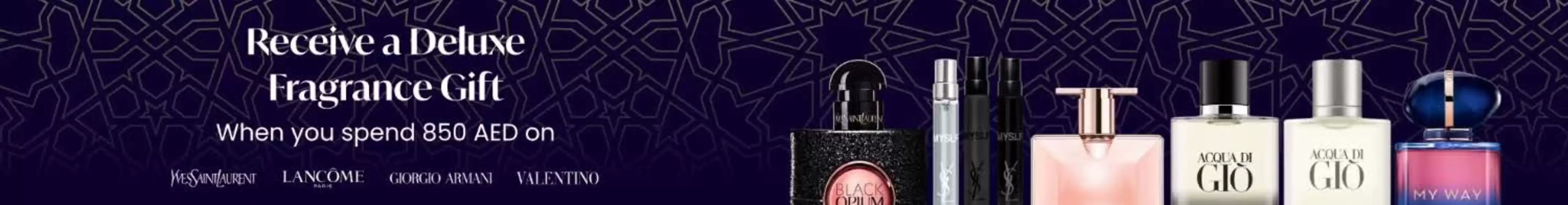 Faces catalogue in Abu Dhabi | Receive A Deluxe Fragrance Gift When You Spend 850 AED On | 2026-02-18T00:00:00.000Z - 2026-03-06T00:00:00.000Z