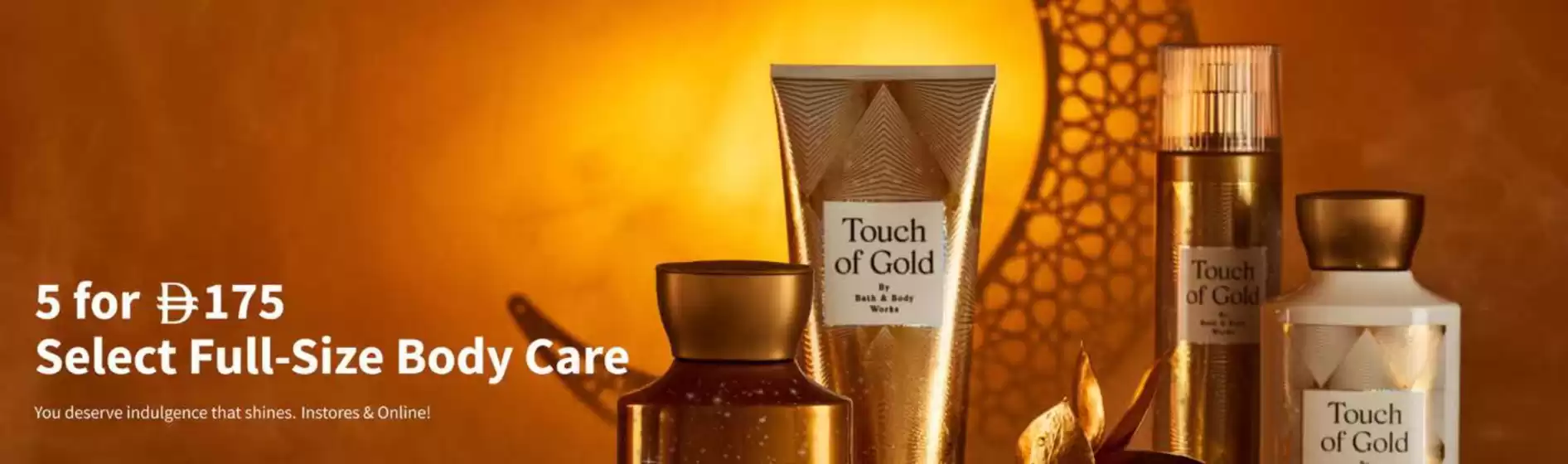 Bath & Body Works catalogue | 5 for Drh 175 Select Full-Size Body Care | 2026-03-02T00:00:00.000Z - 2026-03-06T00:00:00.000Z