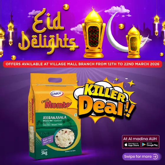 Al Madina catalogue in Al Nahda | Eid Delights !Village | 2026-03-17T00:00:00.000Z - 2026-03-22T00:00:00.000Z