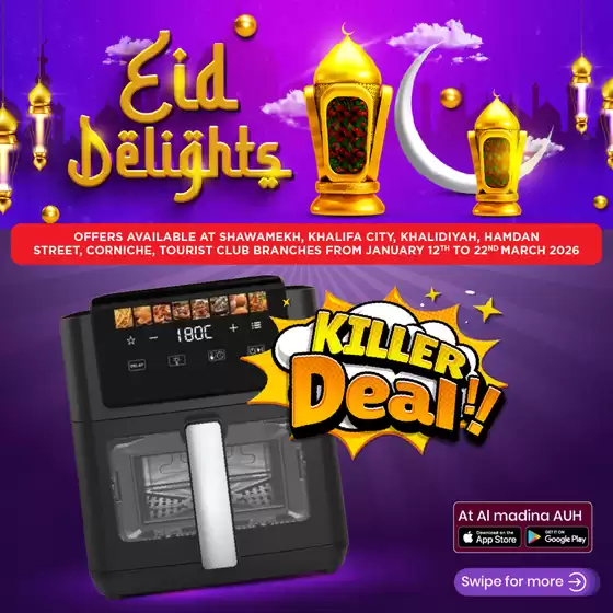 Al Madina catalogue in Al Nahda |  Eid Delights! Khalifa | 2026-03-17T00:00:00.000Z - 2026-03-22T00:00:00.000Z