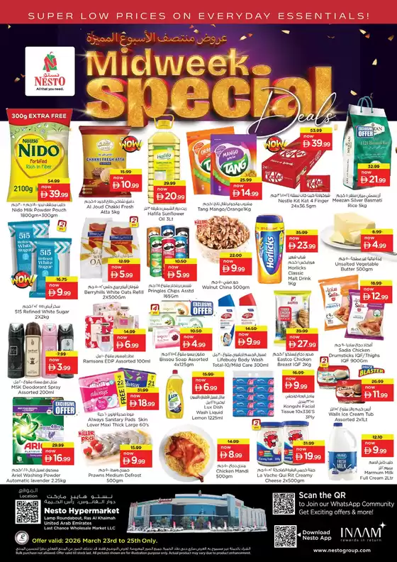 Nesto catalogue | Nesto Midweek Special Deals | 2026-03-23T00:00:00.000Z - 2026-03-26T00:00:00.000Z