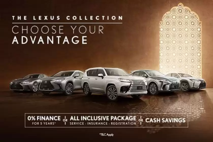 Lexus catalogue in Ras al-Khaimah | Lexus promotion | 2026-03-24T00:00:00.000Z - 2026-04-07T00:00:00.000Z
