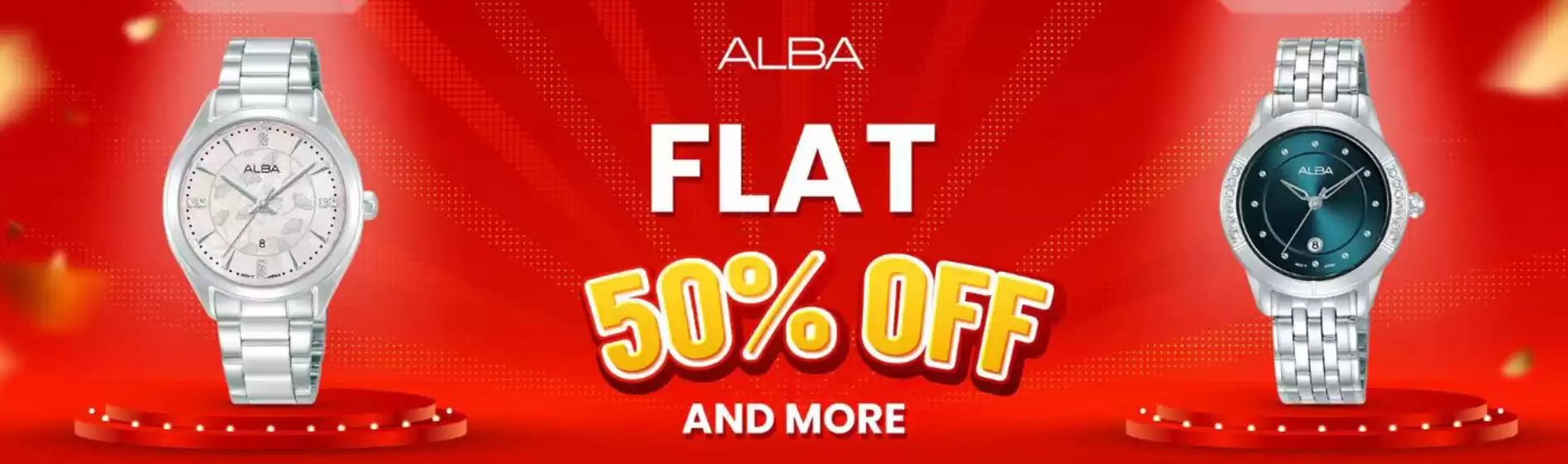 The Watch House catalogue in Al Nahda | Flat 50% Off | 2026-03-25T00:00:00.000Z - 2026-03-31T00:00:00.000Z