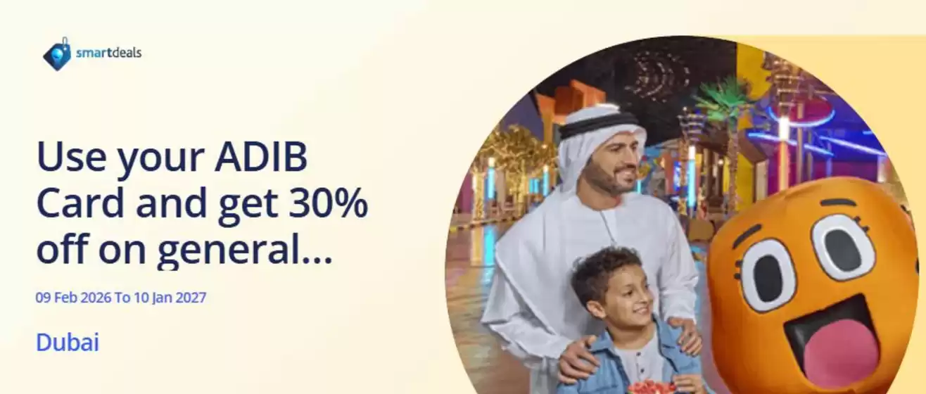 Adib catalogue in Ajman | Use Your Adib Card And Get 30% Off On General | 2026-03-25T00:00:00.000Z - 2027-01-10T00:00:00.000Z