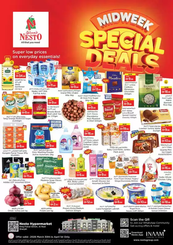 Nesto catalogue | Nesto Midweek Special Deals, KIng Faisal | 2026-03-30T00:00:00.000Z - 2026-04-02T00:00:00.000Z
