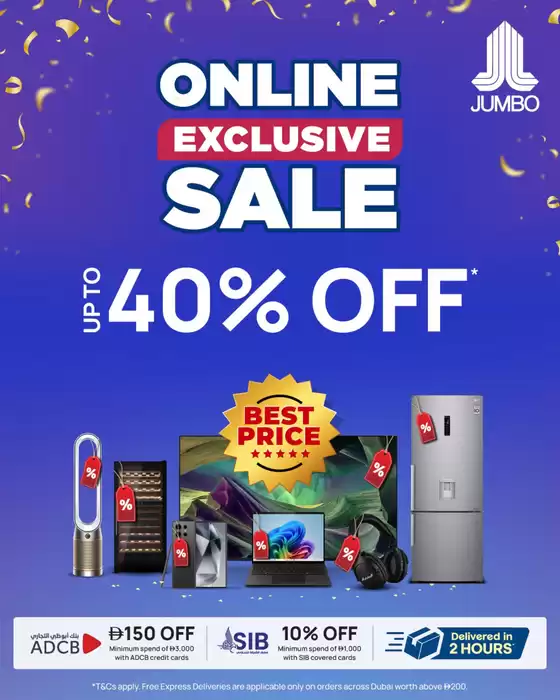 Jumbo catalogue in Kalba | Enjoy Up To 40% Off | 2026-03-31T00:00:00.000Z - 2026-04-02T00:00:00.000Z