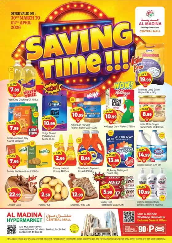 Al Madina catalogue in Dubai | Al Madina promotion | 2026-03-30T00:00:00.000Z - 2026-04-02T00:00:00.000Z