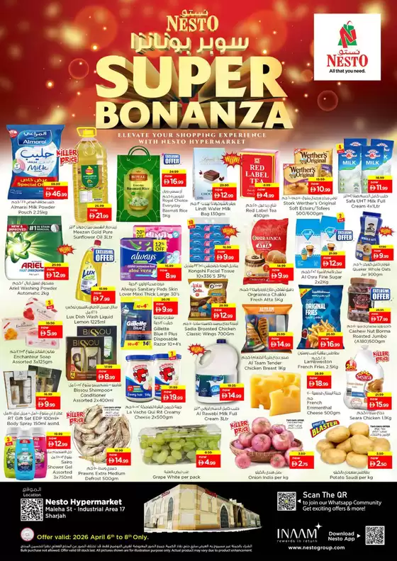 Nesto catalogue | Nesto SUPER BONANZA | 2026-04-06T00:00:00.000Z - 2026-04-08T00:00:00.000Z