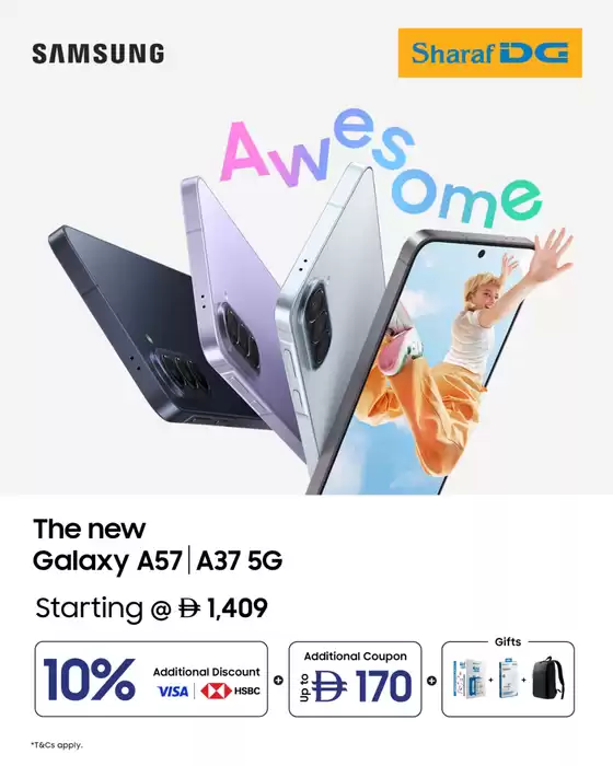 Sharaf DG catalogue | The New Galaxy A Series | 2026-04-08T00:00:00.000Z - 2026-04-14T00:00:00.000Z