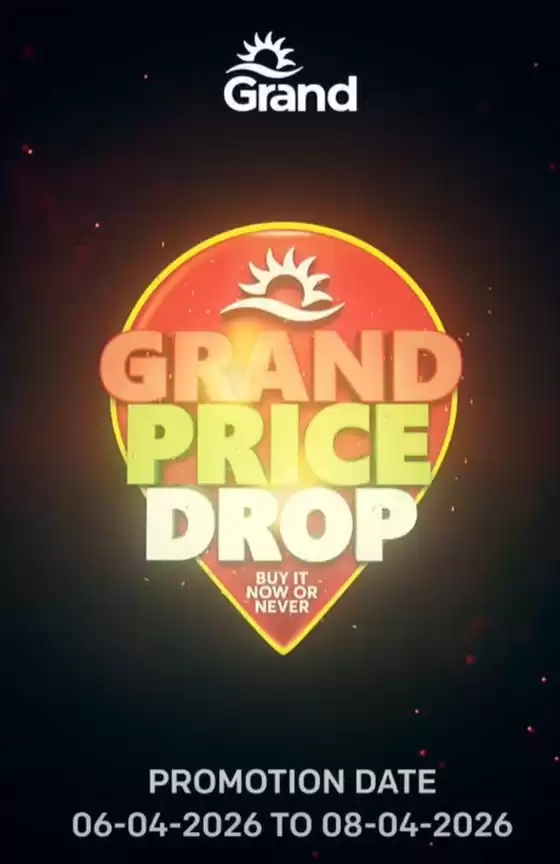 Grand Hyper Market catalogue | Grand Price Drop! | 2026-04-08T00:00:00.000Z - 2026-04-08T00:00:00.000Z