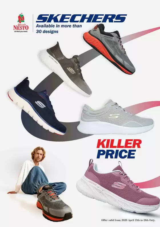 Nesto catalogue | Nesto SKECHERS | 2026-04-13T00:00:00.000Z - 2026-04-19T00:00:00.000Z