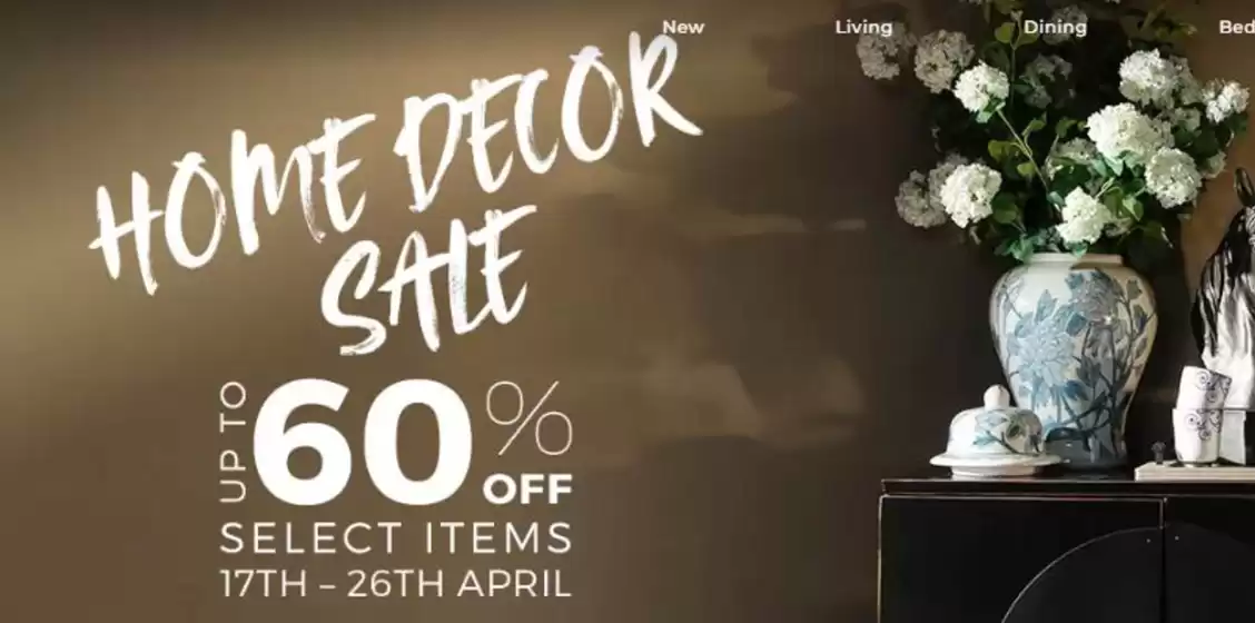 The One catalogue in Dalma Island | Home Decor Sale  | 2026-04-17T00:00:00.000Z - 2026-04-26T00:00:00.000Z