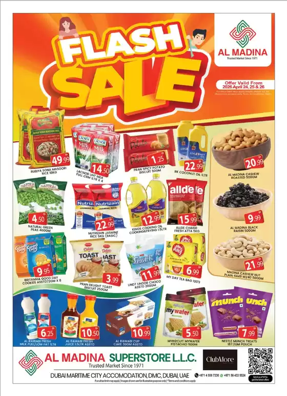 Al Madina catalogue | Wide selection of offers | 2026-04-24T00:00:00.000Z - 2026-04-26T00:00:00.000Z