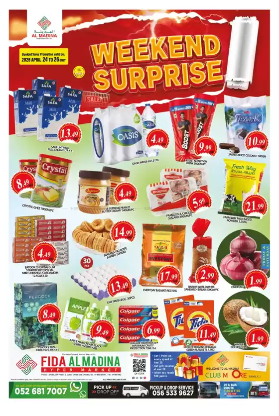 Al Madina catalogue | Top offers for all bargain hunters | 2026-04-24T00:00:00.000Z - 2026-04-26T00:00:00.000Z