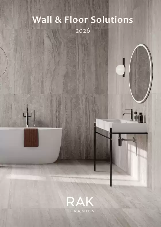 Rak Ceramics catalogue | Wall & Floor Solutions 2026 | 2026-01-01T00:00:00.000Z - 2026-12-31T00:00:00.000Z