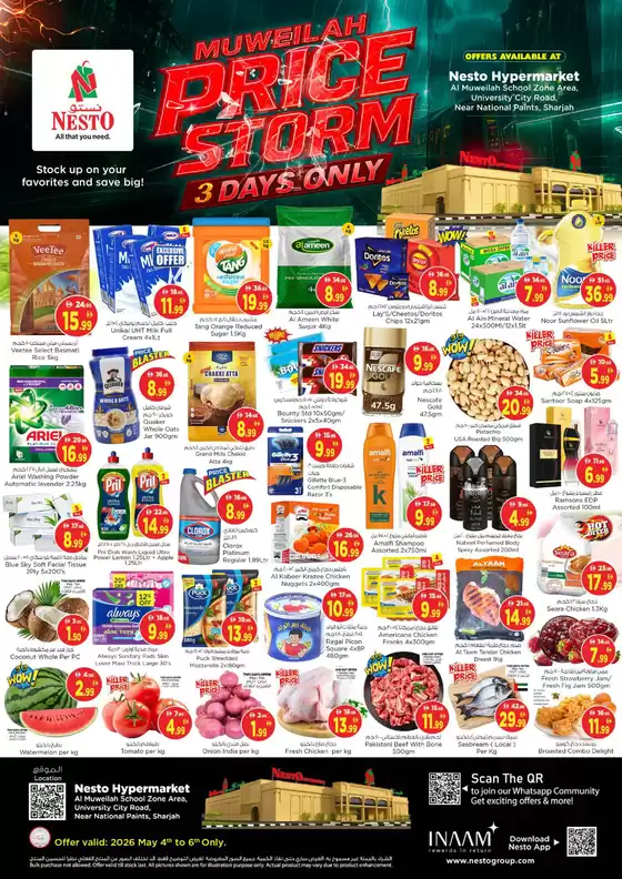 Nesto catalogue | PRICE STORM OFFER NESTO MWL | 2026-05-04T00:00:00.000Z - 2026-05-07T00:00:00.000Z