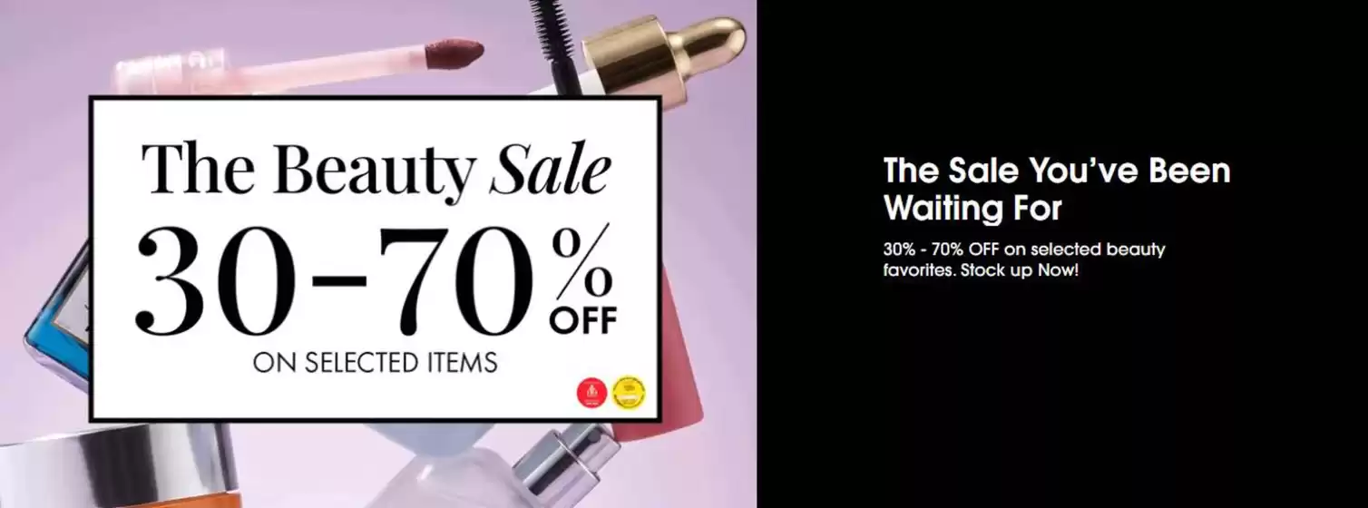 Sephora catalogue in Sharjah | The Beauty Sale 30-70% Off | 2026-05-18T00:00:00.000Z - 2026-05-22T00:00:00.000Z