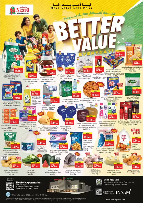 Nesto catalogue | Exclusive deals and bargains | 2026-06-01T00:00:00.000Z - 2026-06-04T00:00:00.000Z