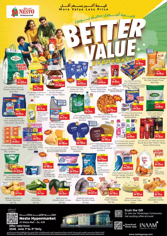 Nesto catalogue | Nesto Better Value, Al Ain | 2026-06-01T00:00:00.000Z - 2026-06-04T00:00:00.000Z