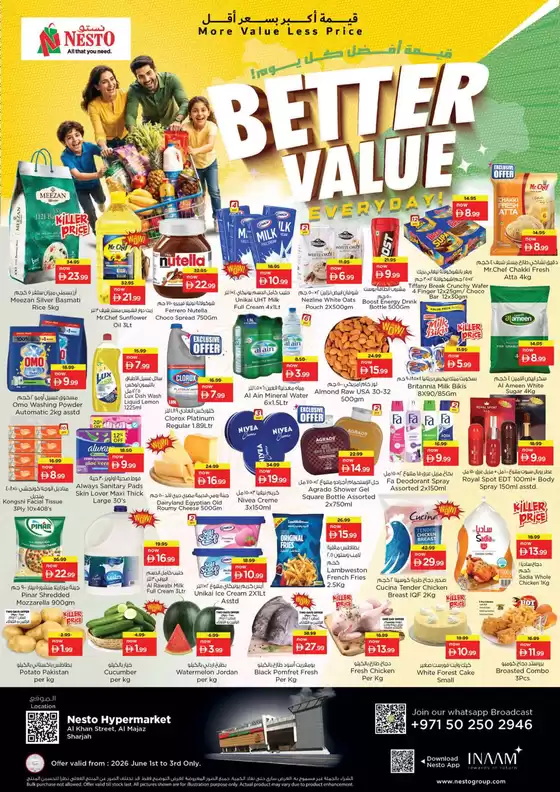Nesto catalogue | Top deals for all customers | 2026-06-01T00:00:00.000Z - 2026-06-04T00:00:00.000Z