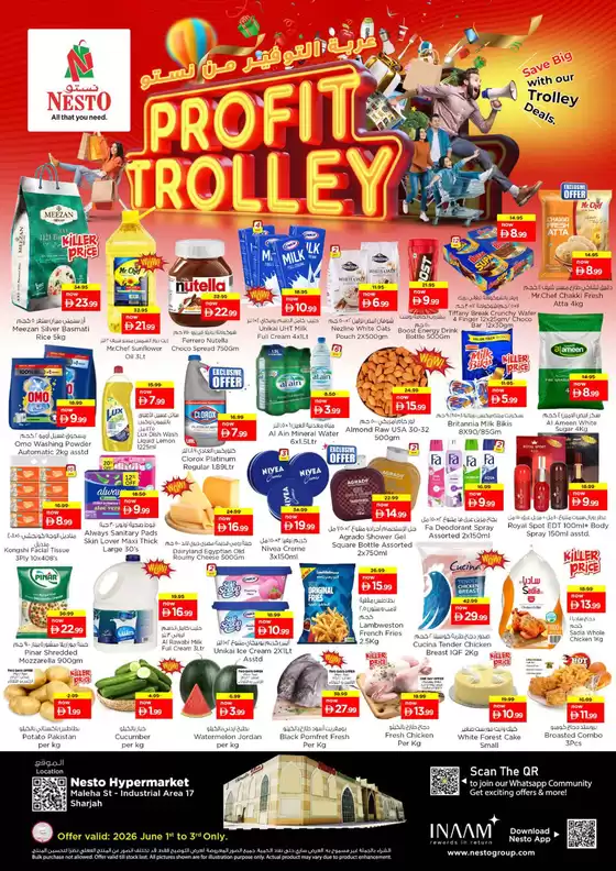 Nesto catalogue | Nesto PROFIT TROLLEY | 2026-06-01T00:00:00.000Z - 2026-06-03T00:00:00.000Z