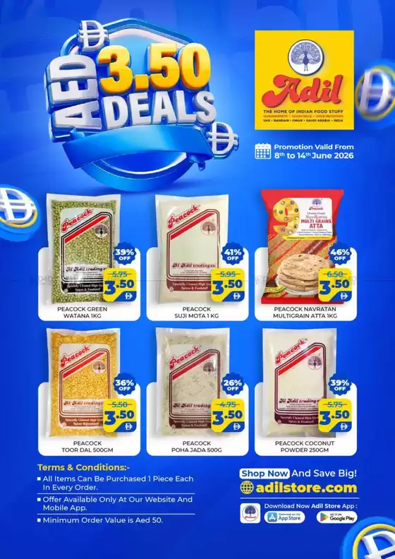 Al Adil catalogue | AED 3.50 Deals | 2026-06-08T00:00:00.000Z - 2026-06-14T00:00:00.000Z