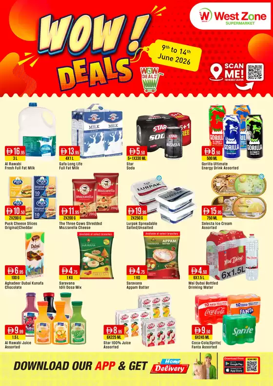 West Zone Fresh catalogue | Great offer for all customers | 2026-06-09T00:00:00.000Z - 2026-06-14T00:00:00.000Z