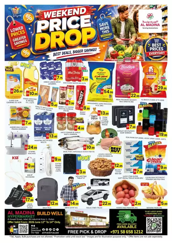Al Madina catalogue in Dubai | Discover attractive offers | 2026-06-14T00:00:00.000Z - 2026-06-14T00:00:00.000Z