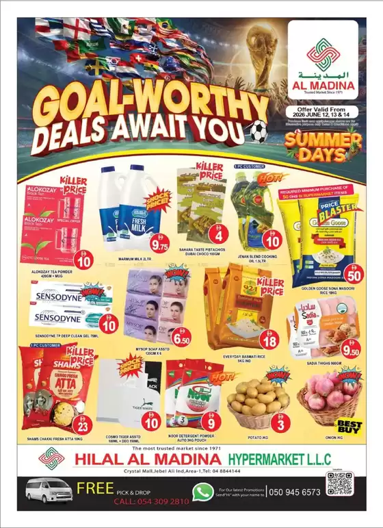 Al Madina catalogue in Dubai | Top offers for all bargain hunters | 2026-06-14T00:00:00.000Z - 2026-06-14T00:00:00.000Z