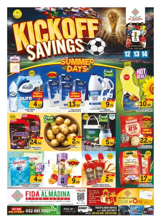 Al Madina catalogue in Dubai | Current special promotions | 2026-06-14T00:00:00.000Z - 2026-06-14T00:00:00.000Z