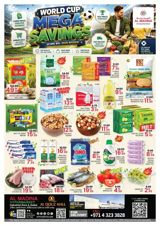 Al Madina catalogue in Dubai | Special offers for you | 2026-06-14T00:00:00.000Z - 2026-06-14T00:00:00.000Z