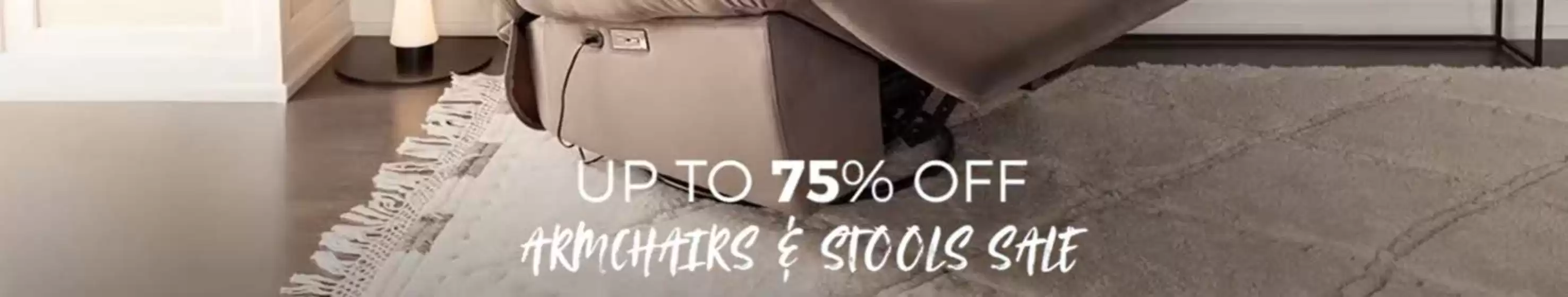 The One catalogue | Up To 75% Off Armchairs & Stools Sale | 2026-06-19T00:00:00.000Z - 2026-06-28T00:00:00.000Z