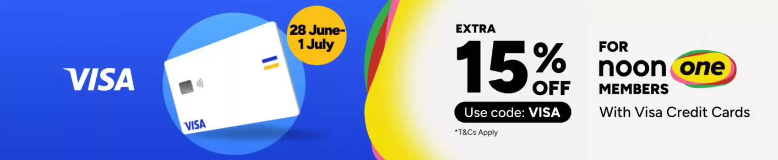 Noon catalogue | Extra 15% For Noon Members | 2026-06-29T00:00:00.000Z - 2026-07-01T00:00:00.000Z