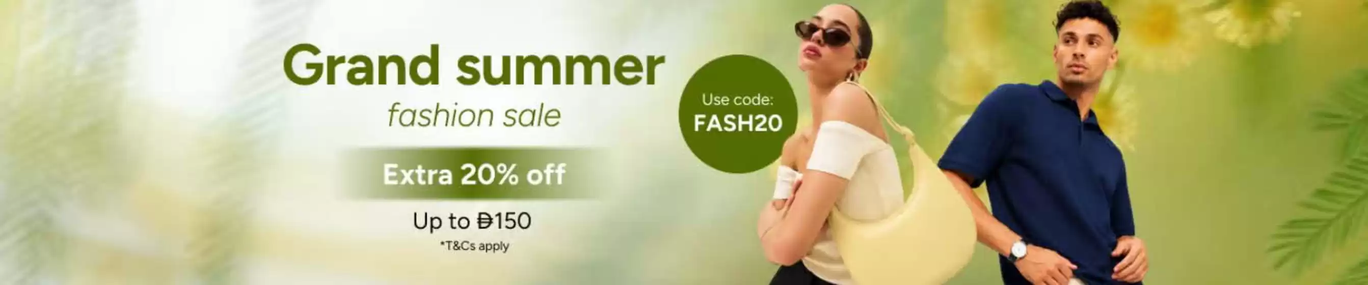 Noon catalogue | Grand Summer Fashion Sale Extra 20% Off | 2026-06-29T00:00:00.000Z - 2026-07-06T00:00:00.000Z