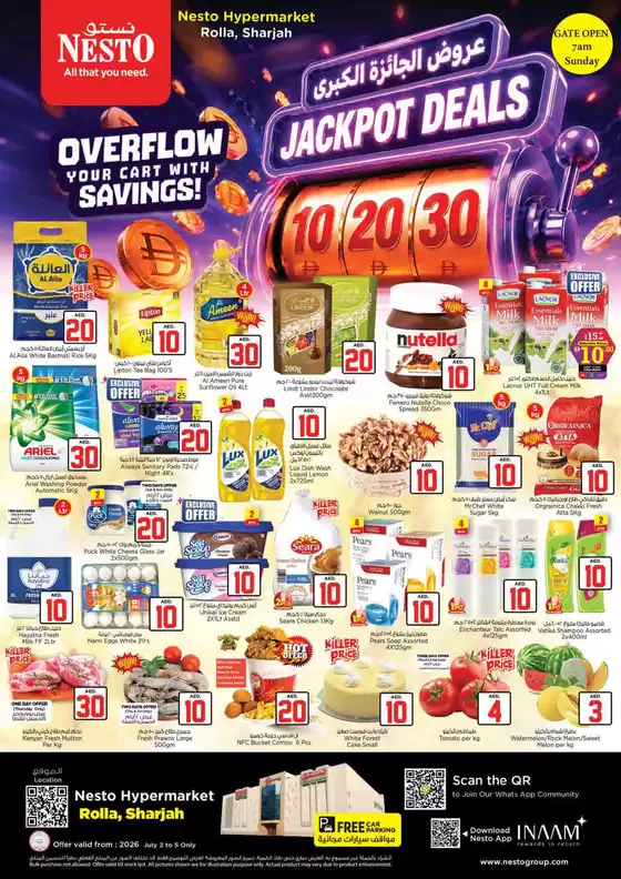 Nesto catalogue in Dubai | Great discounts on selected products | 2026-07-02T00:00:00.000Z - 2026-07-05T00:00:00.000Z