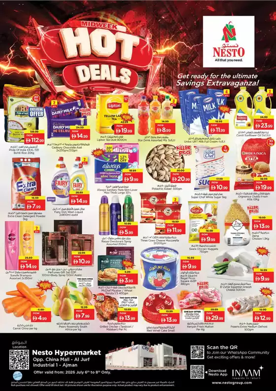 Nesto catalogue in Sharjah | Discounts and promotions | 2026-07-06T00:00:00.000Z - 2026-07-08T00:00:00.000Z