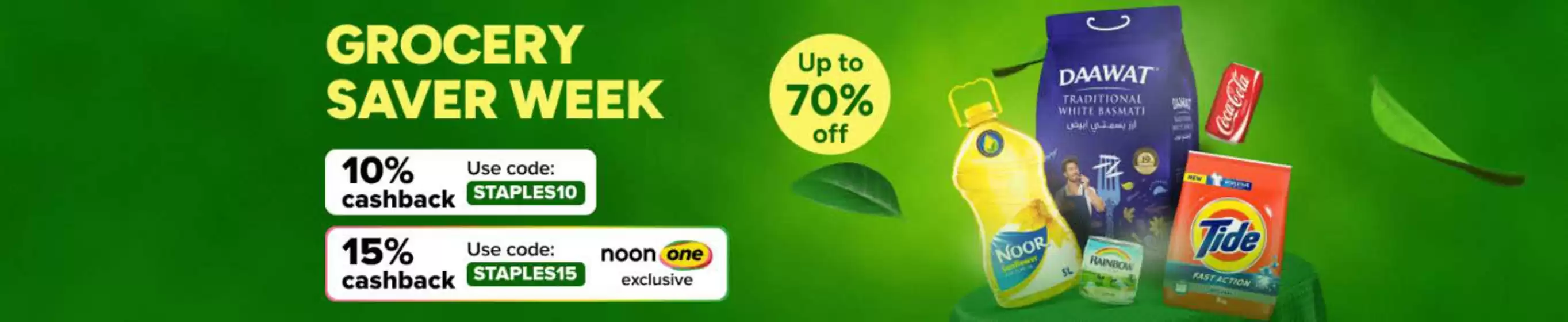 Noon catalogue in Umm al-Quwain | Grocery Saver Week Up To 70% Off | 2026-07-07T00:00:00.000Z - 2026-07-12T00:00:00.000Z