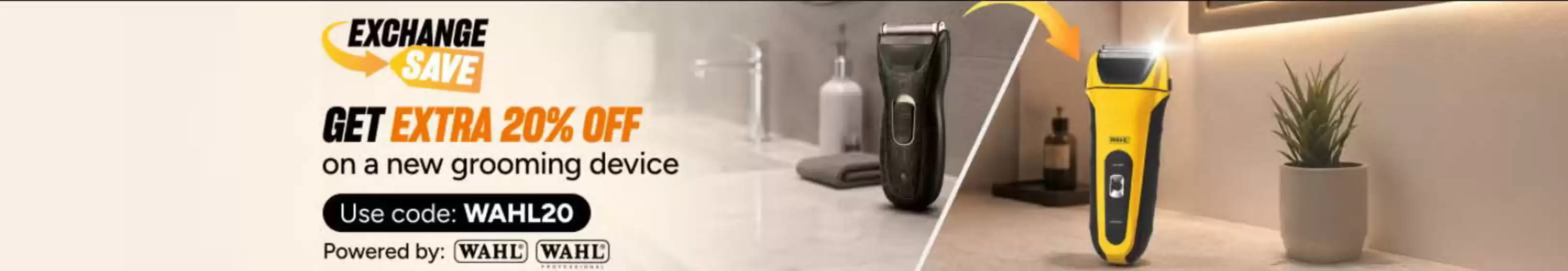 Noon catalogue in Umm al-Quwain | Get Extra 20% Off On A New Grooming Device | 2026-07-07T00:00:00.000Z - 2026-07-13T00:00:00.000Z