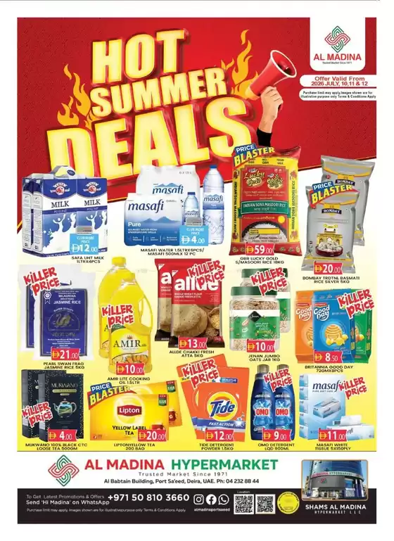 Al Madina catalogue | Top offers for all bargain hunters | 2026-07-11T00:00:00.000Z - 2026-07-12T00:00:00.000Z