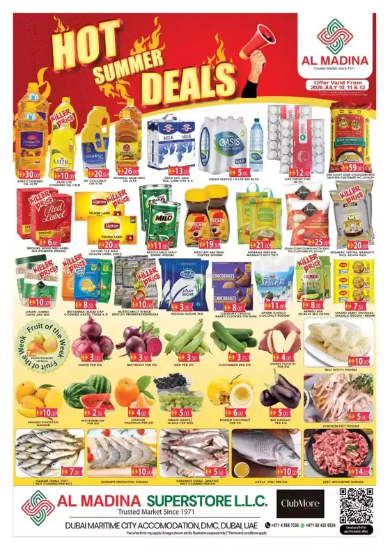 Al Madina catalogue | Exclusive deals and bargains | 2026-07-11T00:00:00.000Z - 2026-07-12T00:00:00.000Z