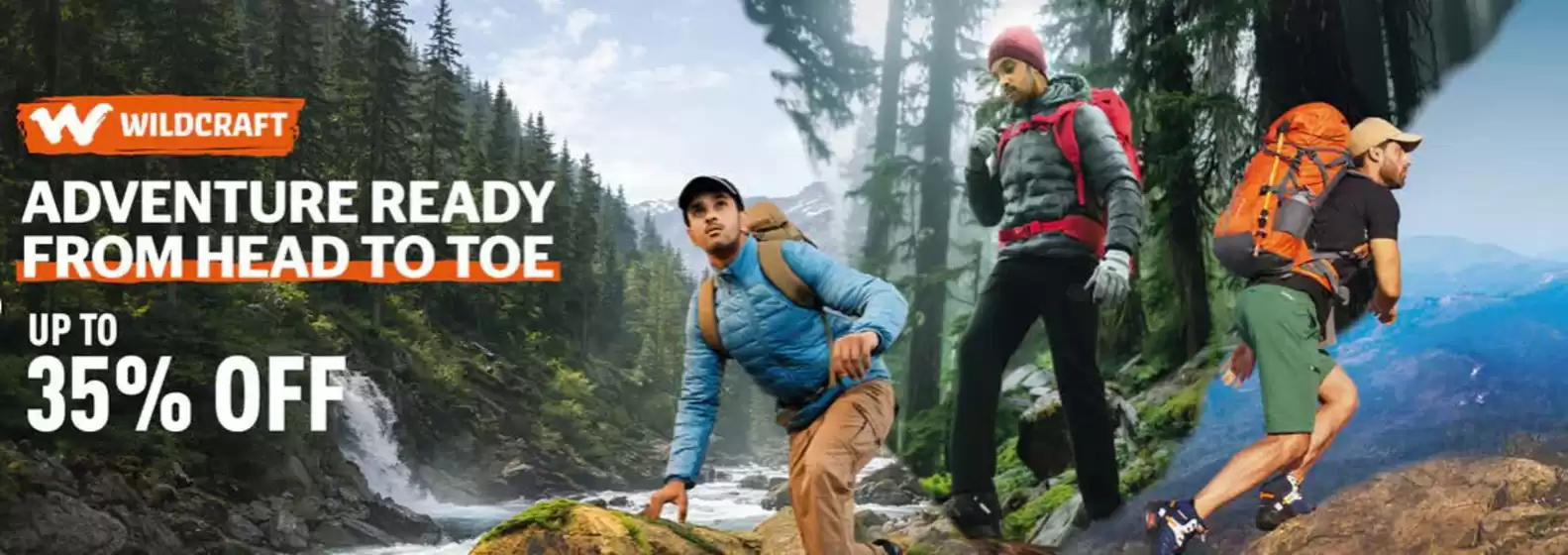 Adventure HQ catalogue | Adventure Ready From Head To Toe Up To 35% Off | 2026-07-20T00:00:00.000Z - 2026-08-18T00:00:00.000Z