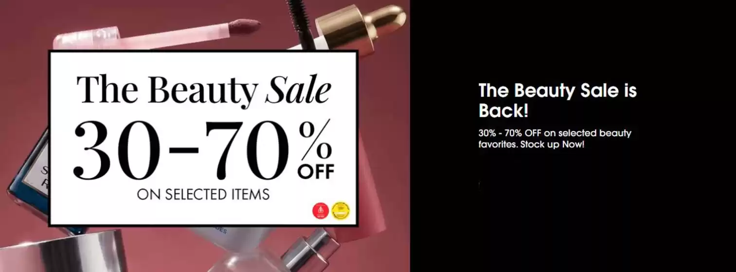 Sephora catalogue in Abu Dhabi | The Beauty Sale 30-70% Off | 2026-07-22T00:00:00.000Z - 2026-07-28T00:00:00.000Z