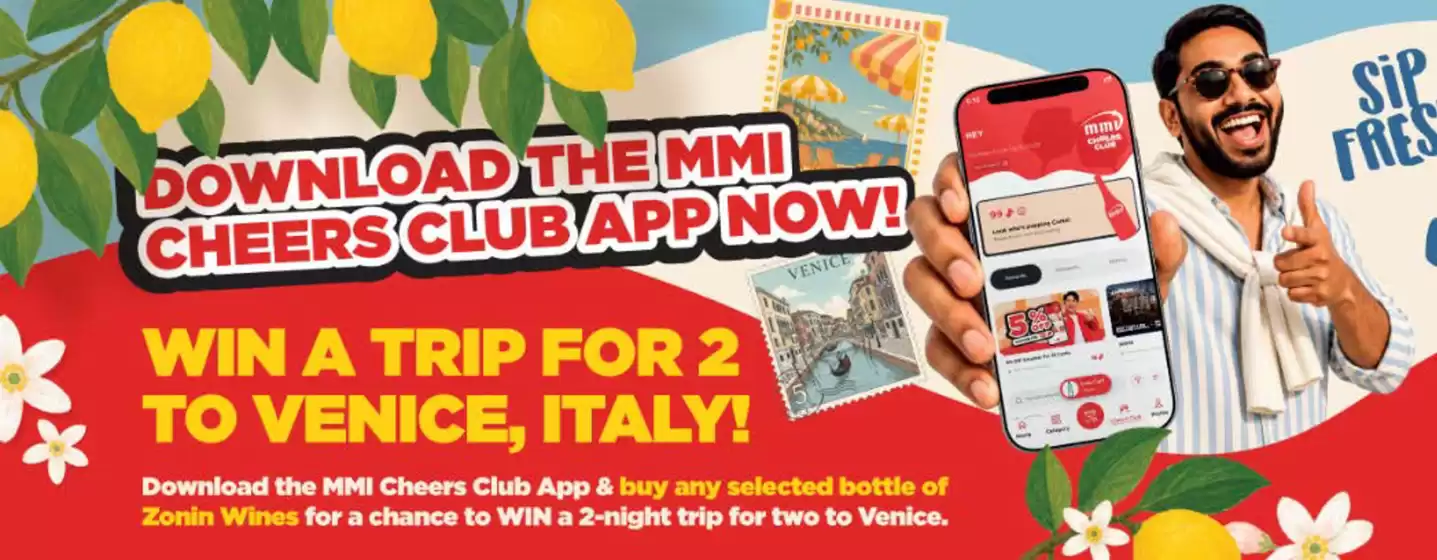 MMI catalogue | Win A Trip For 2 To Venice, Italy! | 2026-07-24T00:00:00.000Z - 2026-07-31T00:00:00.000Z