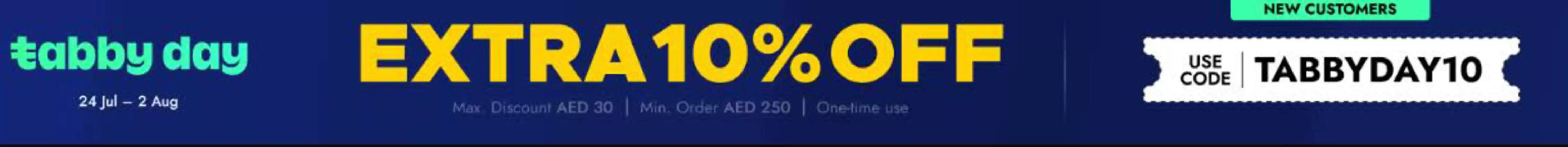 Brands for Less catalogue | Tabby Day Extra10% off  | 2026-07-24T00:00:00.000Z - 2026-08-02T00:00:00.000Z