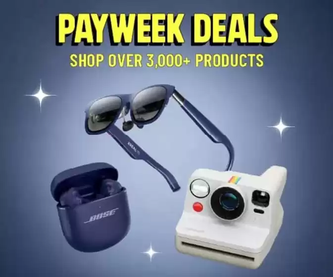 Virgin Megastore catalogue | Payweek Deals Shop Over 3,000+ Products | 2026-07-27T00:00:00.000Z - 2026-08-02T00:00:00.000Z