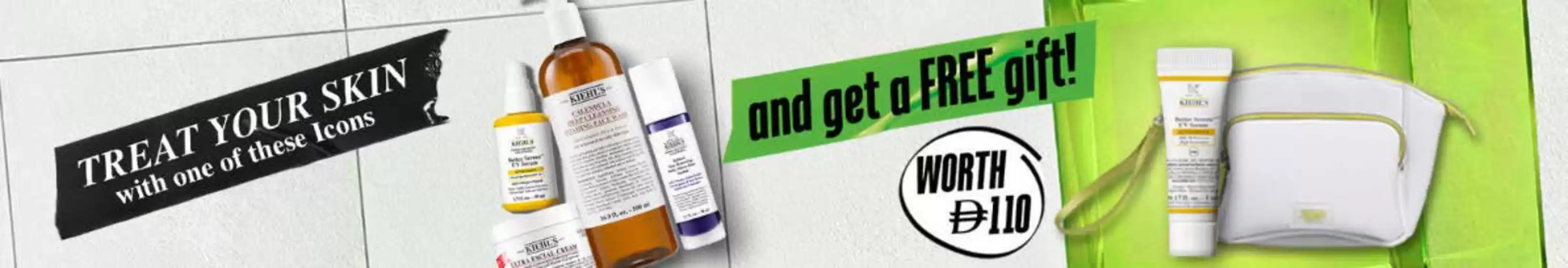 Kiehl's catalogue | Treat Your Skin With One Of These Icons | 2026-07-27T00:00:00.000Z - 2026-07-31T00:00:00.000Z