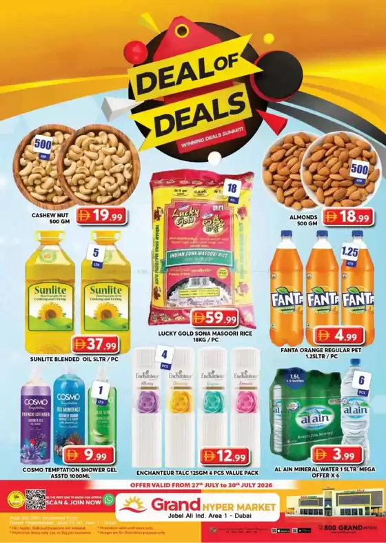 Grand Hyper Market catalogue | Midweek Deals - Grand Hypermarket Jebel Ali | 2026-07-27T00:00:00.000Z - 2026-07-30T00:00:00.000Z